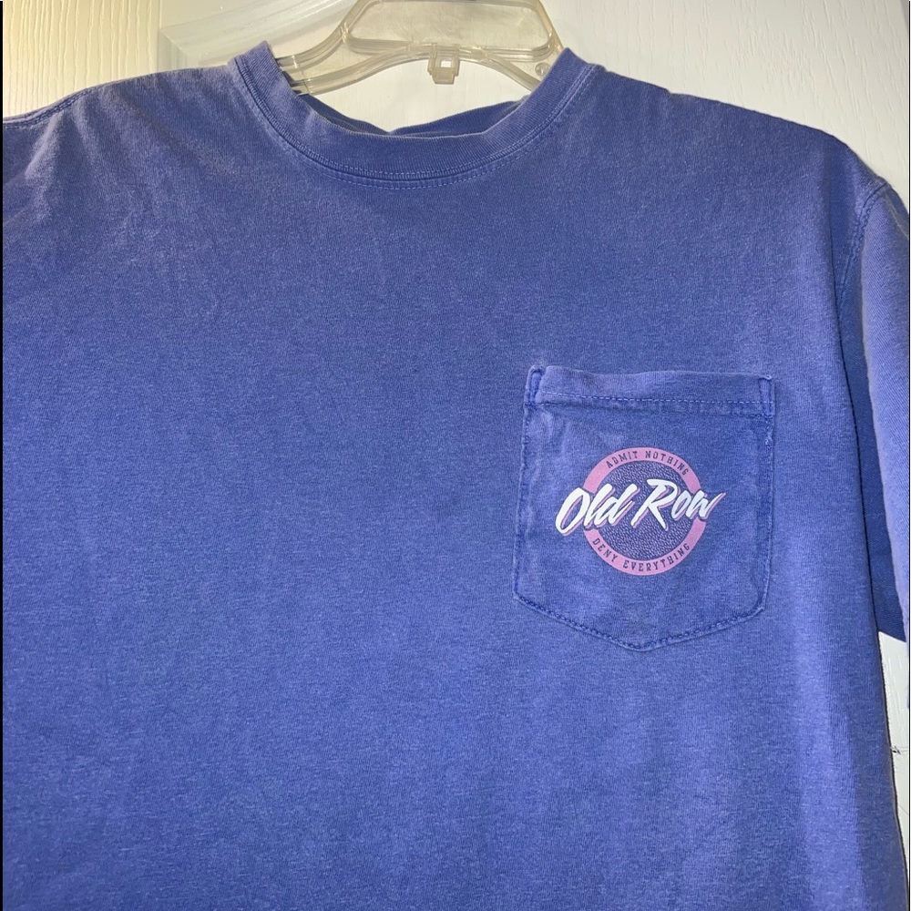 Old row t shirt comfort color line size medium